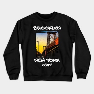 Brooklyn New York City Crewneck Sweatshirt